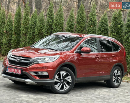 Красный Хонда СРВ, объемом двигателя 1.6 л и пробегом 238 тыс. км за 15500 $, фото 23 на Automoto.ua