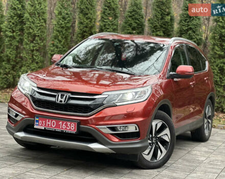 Красный Хонда СРВ, объемом двигателя 1.6 л и пробегом 238 тыс. км за 15500 $, фото 22 на Automoto.ua