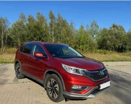 Красный Хонда СРВ, объемом двигателя 2 л и пробегом 180 тыс. км за 10200 $, фото 1 на Automoto.ua