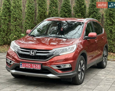 Красный Хонда СРВ, объемом двигателя 1.6 л и пробегом 238 тыс. км за 15500 $, фото 6 на Automoto.ua