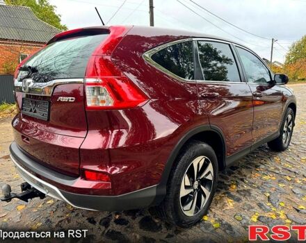 Красный Хонда СРВ, объемом двигателя 2.4 л и пробегом 128 тыс. км за 16550 $, фото 4 на Automoto.ua