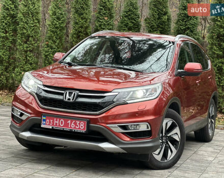 Красный Хонда СРВ, объемом двигателя 1.6 л и пробегом 238 тыс. км за 15500 $, фото 24 на Automoto.ua