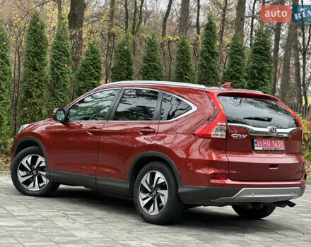 Красный Хонда СРВ, объемом двигателя 1.6 л и пробегом 238 тыс. км за 15500 $, фото 33 на Automoto.ua