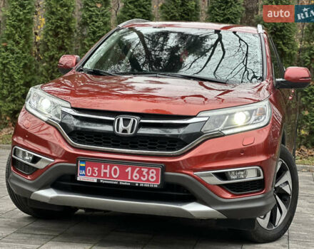 Красный Хонда СРВ, объемом двигателя 1.6 л и пробегом 238 тыс. км за 15500 $, фото 25 на Automoto.ua