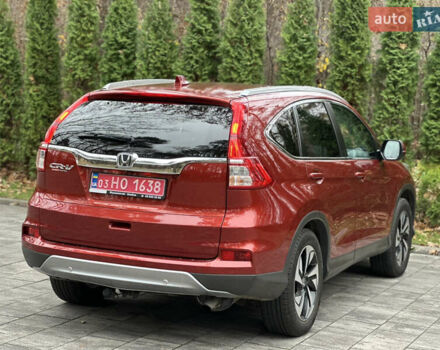 Красный Хонда СРВ, объемом двигателя 1.6 л и пробегом 238 тыс. км за 15500 $, фото 13 на Automoto.ua