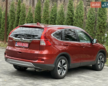 Красный Хонда СРВ, объемом двигателя 1.6 л и пробегом 238 тыс. км за 15500 $, фото 14 на Automoto.ua