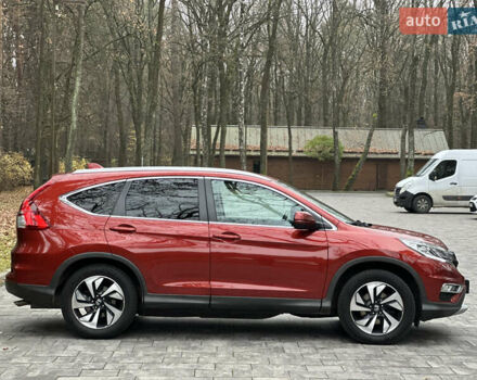 Красный Хонда СРВ, объемом двигателя 1.6 л и пробегом 238 тыс. км за 15500 $, фото 5 на Automoto.ua