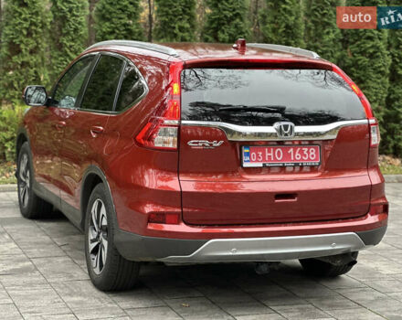 Красный Хонда СРВ, объемом двигателя 1.6 л и пробегом 238 тыс. км за 15500 $, фото 11 на Automoto.ua