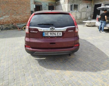 Красный Хонда СРВ, объемом двигателя 2.4 л и пробегом 140 тыс. км за 15500 $, фото 3 на Automoto.ua