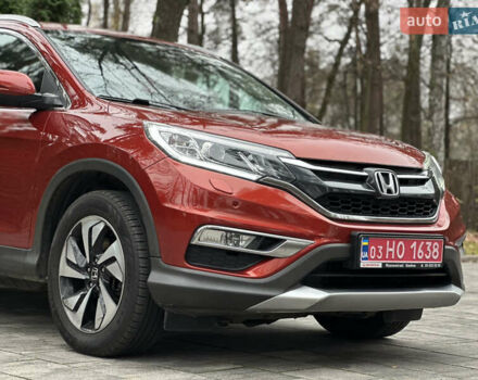 Красный Хонда СРВ, объемом двигателя 1.6 л и пробегом 238 тыс. км за 15500 $, фото 16 на Automoto.ua