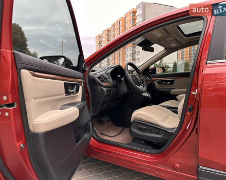 Червоний Хонда СРВ, об'ємом двигуна 1.5 л та пробігом 103 тис. км за 16900 $, фото 33 на Automoto.ua