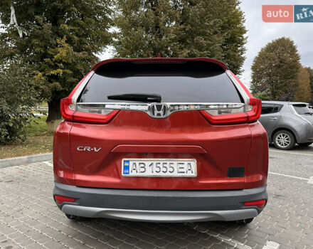 Червоний Хонда СРВ, об'ємом двигуна 1.5 л та пробігом 103 тис. км за 16900 $, фото 8 на Automoto.ua