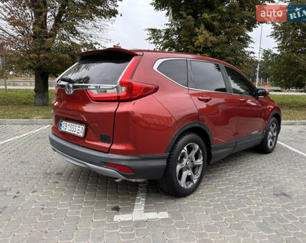 Червоний Хонда СРВ, об'ємом двигуна 1.5 л та пробігом 103 тис. км за 16900 $, фото 6 на Automoto.ua