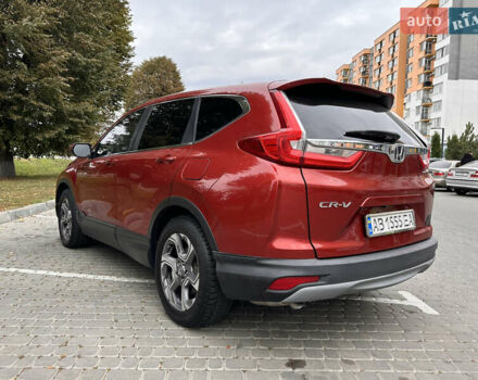 Червоний Хонда СРВ, об'ємом двигуна 1.5 л та пробігом 103 тис. км за 16900 $, фото 9 на Automoto.ua