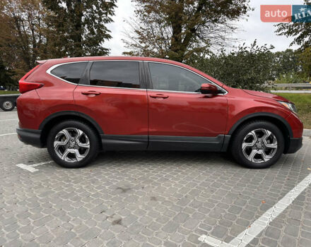 Червоний Хонда СРВ, об'ємом двигуна 1.5 л та пробігом 103 тис. км за 16900 $, фото 4 на Automoto.ua