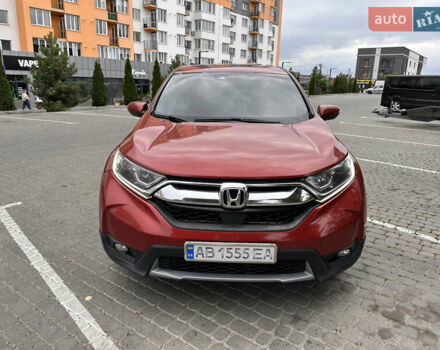 Червоний Хонда СРВ, об'ємом двигуна 1.5 л та пробігом 103 тис. км за 16900 $, фото 1 на Automoto.ua