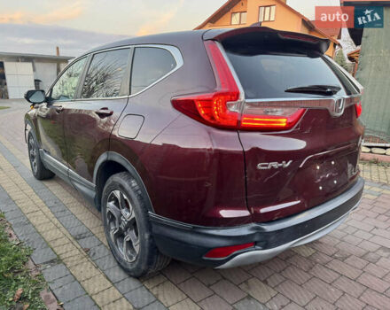 Красный Хонда СРВ, объемом двигателя 1.5 л и пробегом 230 тыс. км за 8800 $, фото 1 на Automoto.ua