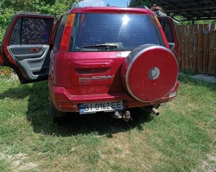 Красный Хонда СРВ, объемом двигателя 2 л и пробегом 300 тыс. км за 3900 $, фото 1 на Automoto.ua
