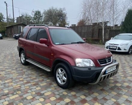 Красный Хонда СРВ, объемом двигателя 2 л и пробегом 217 тыс. км за 5100 $, фото 1 на Automoto.ua