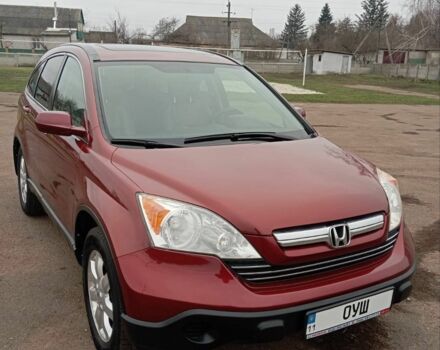 Червоний Хонда СРВ, об'ємом двигуна 2.4 л та пробігом 204 тис. км за 11100 $, фото 1 на Automoto.ua