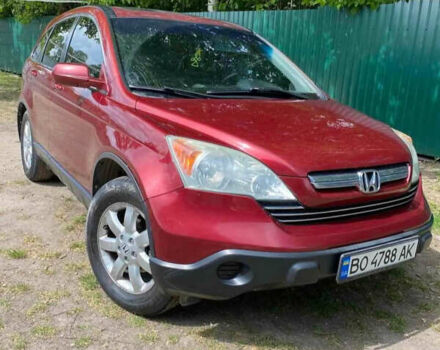 Красный Хонда СРВ, объемом двигателя 2.35 л и пробегом 150 тыс. км за 10000 $, фото 1 на Automoto.ua
