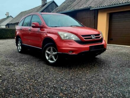 Красный Хонда СРВ, объемом двигателя 2.2 л и пробегом 280 тыс. км за 5800 $, фото 1 на Automoto.ua