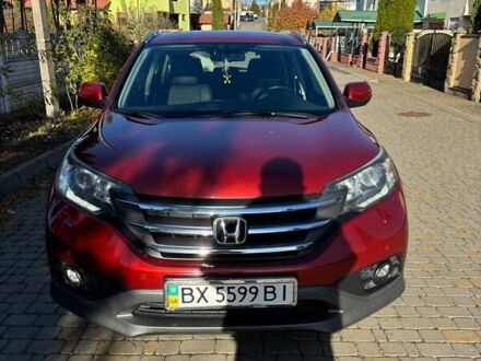 Красный Хонда СРВ, объемом двигателя 2 л и пробегом 153 тыс. км за 14300 $, фото 1 на Automoto.ua