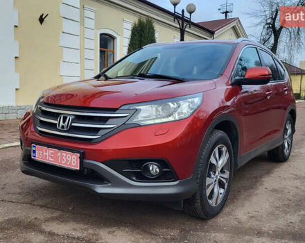 Червоний Хонда СРВ, об'ємом двигуна 2.2 л та пробігом 250 тис. км за 16999 $, фото 1 на Automoto.ua