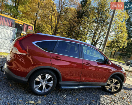 Красный Хонда СРВ, объемом двигателя 2.2 л и пробегом 293 тыс. км за 16599 $, фото 1 на Automoto.ua