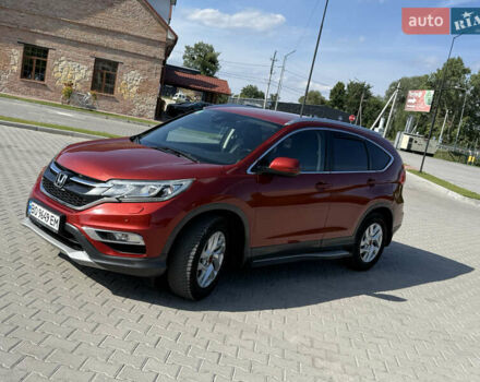 Красный Хонда СРВ, объемом двигателя 1.6 л и пробегом 208 тыс. км за 15900 $, фото 1 на Automoto.ua