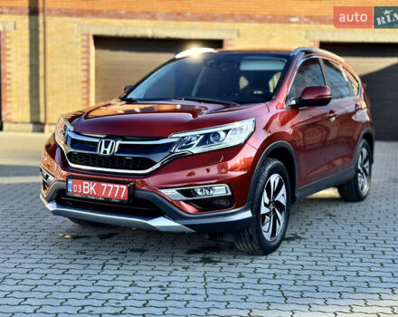 Красный Хонда СРВ, объемом двигателя 1.6 л и пробегом 121 тыс. км за 21700 $, фото 1 на Automoto.ua