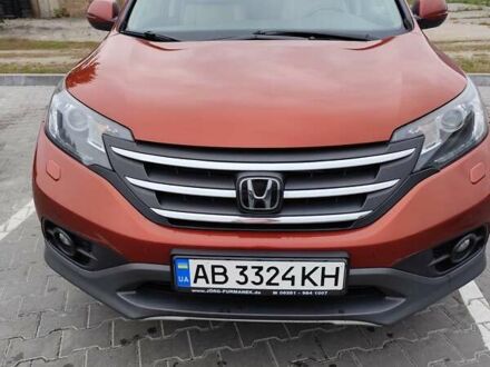 Красный Хонда СРВ, объемом двигателя 2.2 л и пробегом 147 тыс. км за 22000 $, фото 1 на Automoto.ua