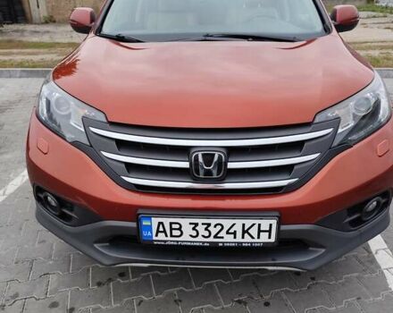 Червоний Хонда СРВ, об'ємом двигуна 2.2 л та пробігом 147 тис. км за 22000 $, фото 1 на Automoto.ua