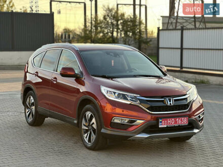 Хонда СРВ 2016 в Луцке на Automoto.ua Красный Хонда СРВ, объемом двигателя 1.6 л и пробегом 238 тыс. км за 16300 $, фото 1 на Automoto.ua