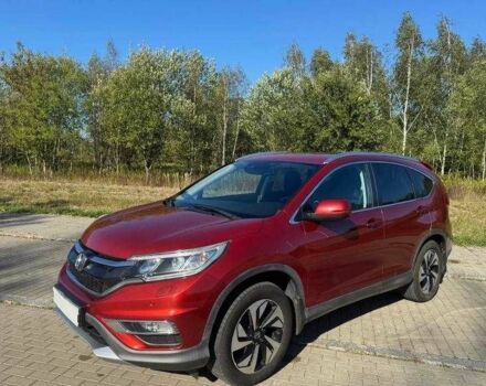 Красный Хонда СРВ, объемом двигателя 2 л и пробегом 180 тыс. км за 10200 $, фото 1 на Automoto.ua