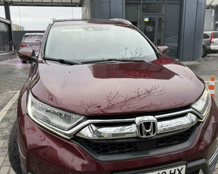 Красный Хонда СРВ, объемом двигателя 1.5 л и пробегом 75 тыс. км за 24000 $, фото 1 на Automoto.ua