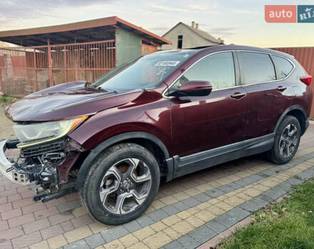 Красный Хонда СРВ, объемом двигателя 1.5 л и пробегом 230 тыс. км за 8800 $, фото 1 на Automoto.ua