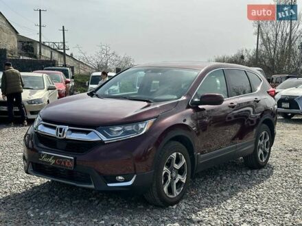 Красный Хонда СРВ, объемом двигателя 1.5 л и пробегом 43 тыс. км за 24800 $, фото 1 на Automoto.ua