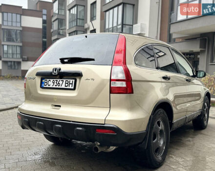 Желтый Хонда СРВ, объемом двигателя 2.4 л и пробегом 297 тыс. км за 8990 $, фото 3 на Automoto.ua