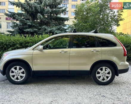 Желтый Хонда СРВ, объемом двигателя 2.4 л и пробегом 195 тыс. км за 9800 $, фото 1 на Automoto.ua
