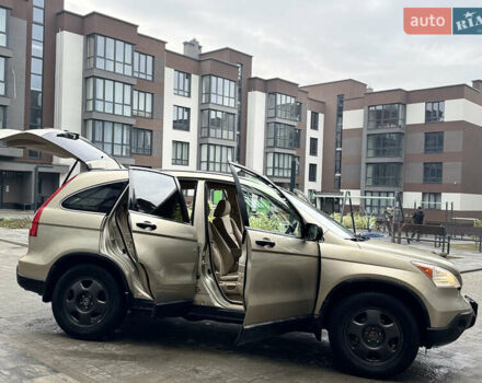 Желтый Хонда СРВ, объемом двигателя 2.4 л и пробегом 297 тыс. км за 8990 $, фото 36 на Automoto.ua