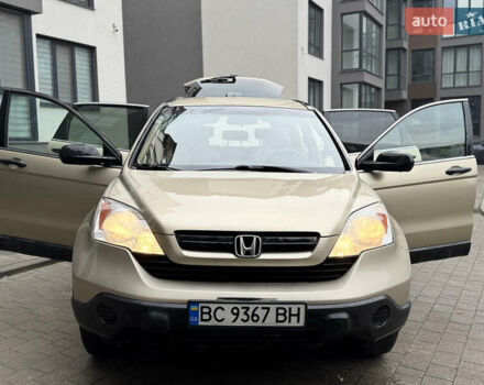 Желтый Хонда СРВ, объемом двигателя 2.4 л и пробегом 297 тыс. км за 8990 $, фото 28 на Automoto.ua