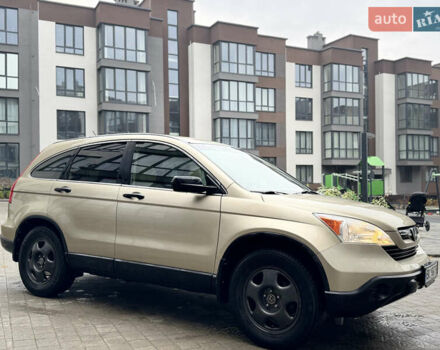 Желтый Хонда СРВ, объемом двигателя 2.4 л и пробегом 297 тыс. км за 8990 $, фото 1 на Automoto.ua