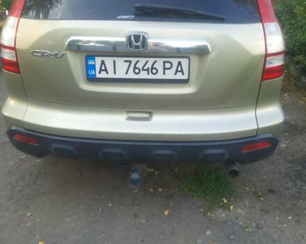 Желтый Хонда СРВ, объемом двигателя 2.4 л и пробегом 230 тыс. км за 9500 $, фото 10 на Automoto.ua