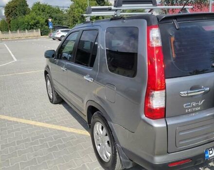 Серый Хонда СРВ, объемом двигателя 2.2 л и пробегом 317 тыс. км за 7500 $, фото 3 на Automoto.ua