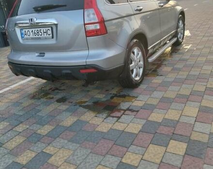 Серый Хонда СРВ, объемом двигателя 2.2 л и пробегом 239 тыс. км за 9900 $, фото 4 на Automoto.ua