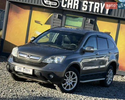 Серый Хонда СРВ, объемом двигателя 2.4 л и пробегом 214 тыс. км за 9500 $, фото 5 на Automoto.ua