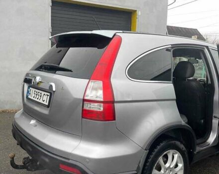 Серый Хонда СРВ, объемом двигателя 2.4 л и пробегом 222 тыс. км за 9300 $, фото 4 на Automoto.ua