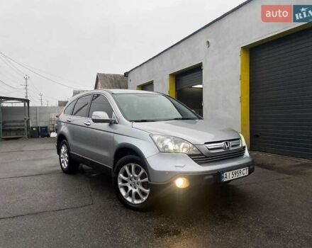 Серый Хонда СРВ, объемом двигателя 2.4 л и пробегом 222 тыс. км за 9300 $, фото 3 на Automoto.ua