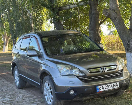 Серый Хонда СРВ, объемом двигателя 2.4 л и пробегом 168 тыс. км за 12000 $, фото 1 на Automoto.ua